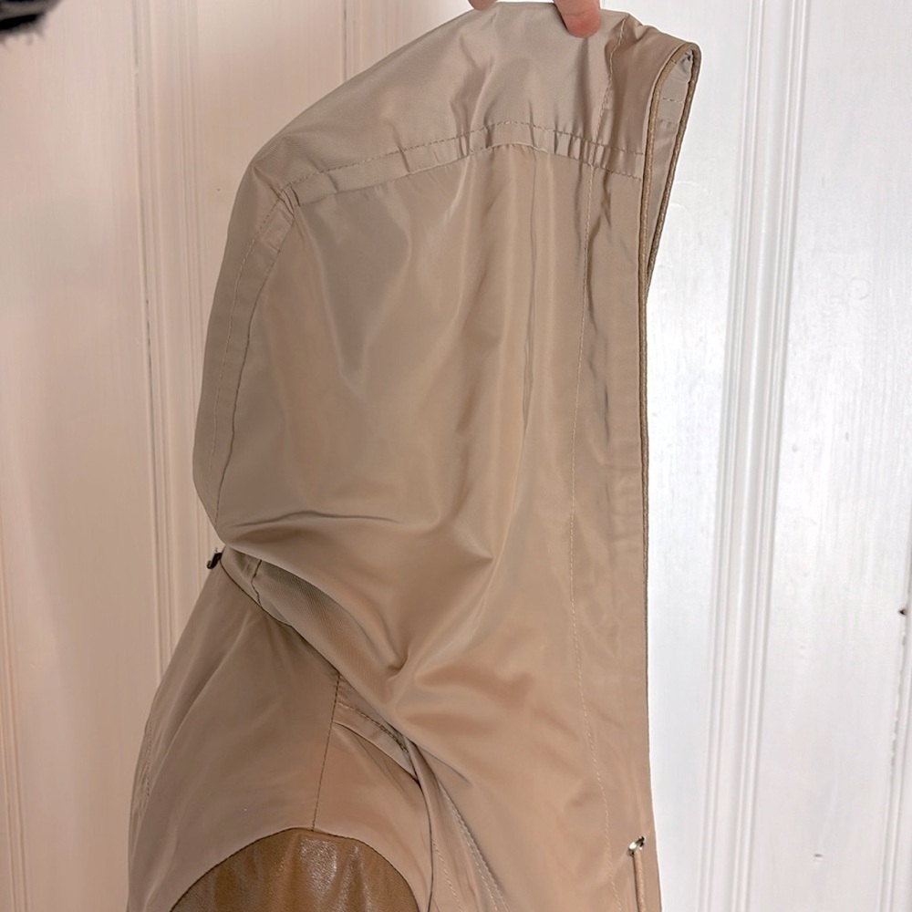 RUDSAK leather hooded trench - Picture 9 of 15
